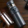 Load image into Gallery viewer, 【客製禮品】質感不銹鋼茶水分離保溫杯禮盒
