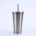 Load image into Gallery viewer, 【客製禮品】不鏽鋼雙層吸管杯隨行杯 | 禮品、贈品達人