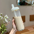 Load image into Gallery viewer, 【客製禮品】ins風大象吸管奶茶杯
