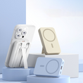 Load image into Gallery viewer, 【客製禮品】磁吸自帶雙線行動電源 | 禮品、贈品達人