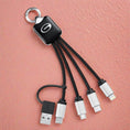 Load image into Gallery viewer, 【客製禮品】一拖三發光數據線 | 禮品、贈品達人