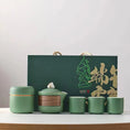 Load image into Gallery viewer, 【客製禮品】 端午質感商務陶瓷茶具套裝