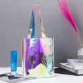 Load image into Gallery viewer, 【客製禮品】PVC彩虹鐳射手提袋