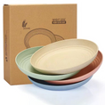 Load image into Gallery viewer, 【客製禮品】環保小麥圓盤(四入裝) | 禮品、贈品達人
