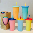 Load image into Gallery viewer, 【客製禮品】網紅變色水杯吸管杯 | 禮品、贈品達人
