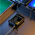 Load image into Gallery viewer, 【客製禮品】自帶線掛繩小巧行動電源