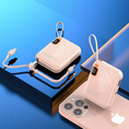 Load image into Gallery viewer, 【客製禮品】自帶線掛繩小巧行動電源