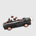 Load image into Gallery viewer, 【客製禮品】多功能汽車造型停車號碼牌 | 禮品、贈品達人