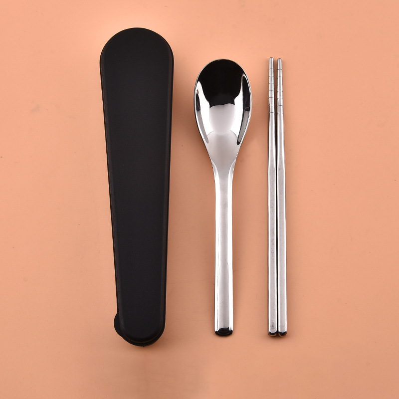 【客製禮品】環保304水滴兩件組餐具 | 禮品、贈品達人