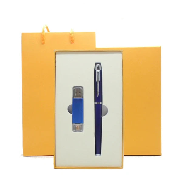 【客製禮品】質感USB金屬筆禮盒組