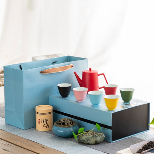 【客製禮品】旅行禮盒茶具十件組