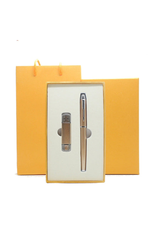 【客製禮品】質感USB金屬筆禮盒組