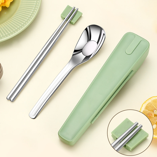 【客製禮品】小蠻腰網紅匙筷兩件式餐具組 | 禮品、贈品達人