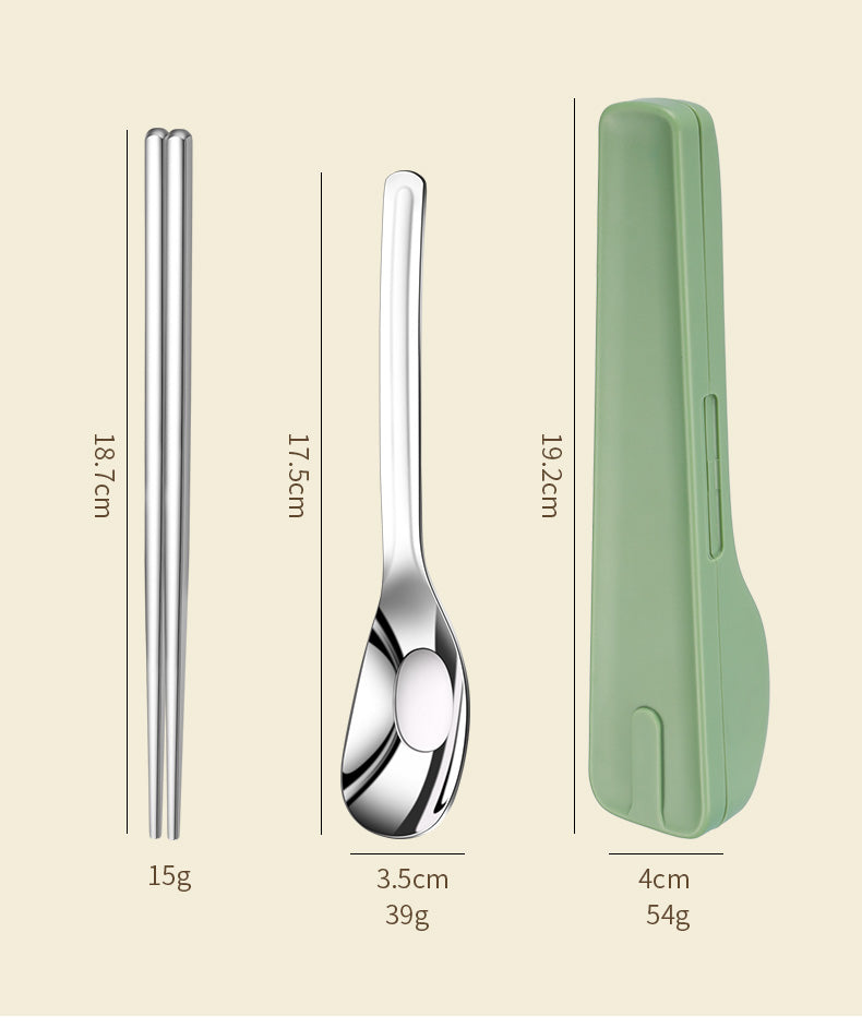 【客製禮品】小蠻腰網紅匙筷兩件式餐具組 | 禮品、贈品達人