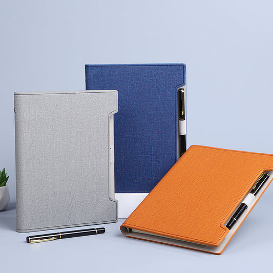 【客製禮品】商務活頁筆槽筆記本 | 禮品、贈品達人