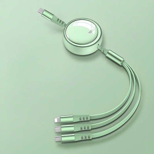 【客製禮品】車用快充三合一充電線 | 禮品、贈品達人