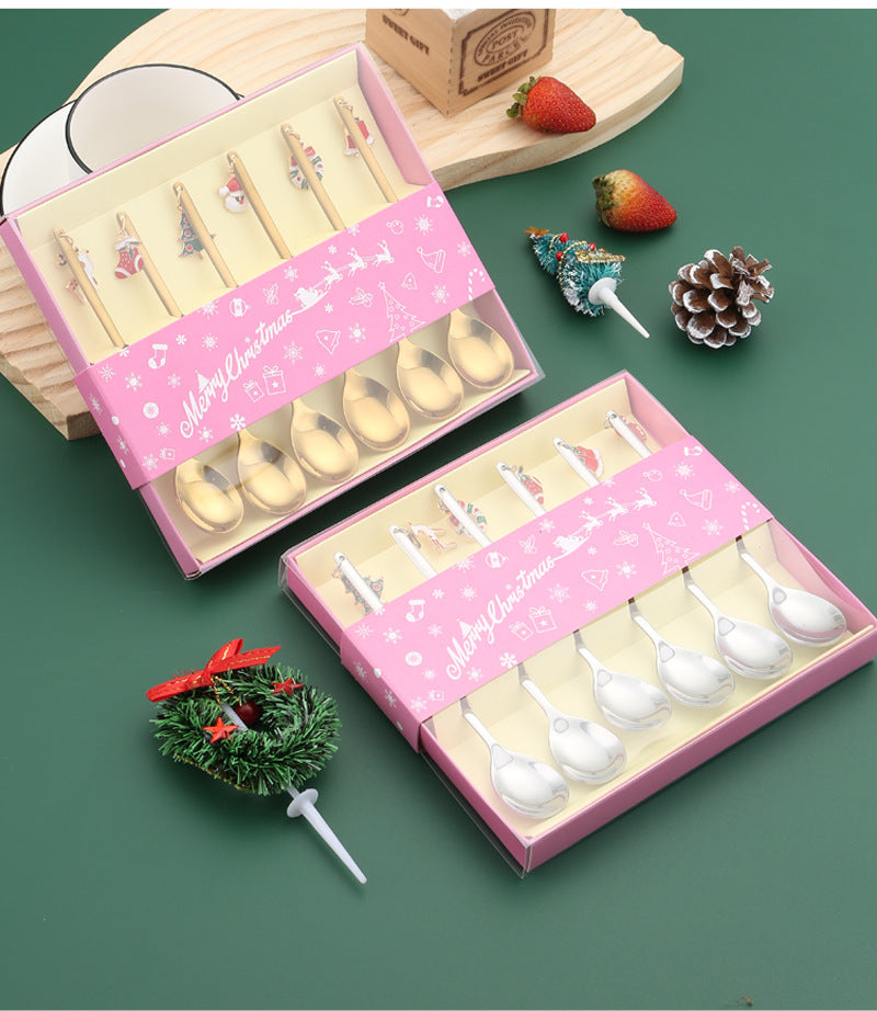 【客製禮品】可愛聖誕吊飾餐具禮盒 | 禮品、贈品達人