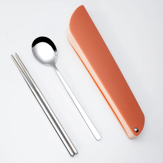 【客製禮品】北歐一體式不鏽鋼餐具三件套 | 禮品、贈品達人