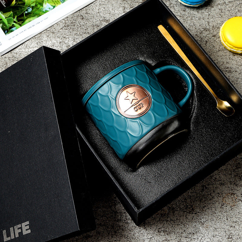 【客製禮品】高級銅片馬克杯禮盒 | 禮品、贈品達人