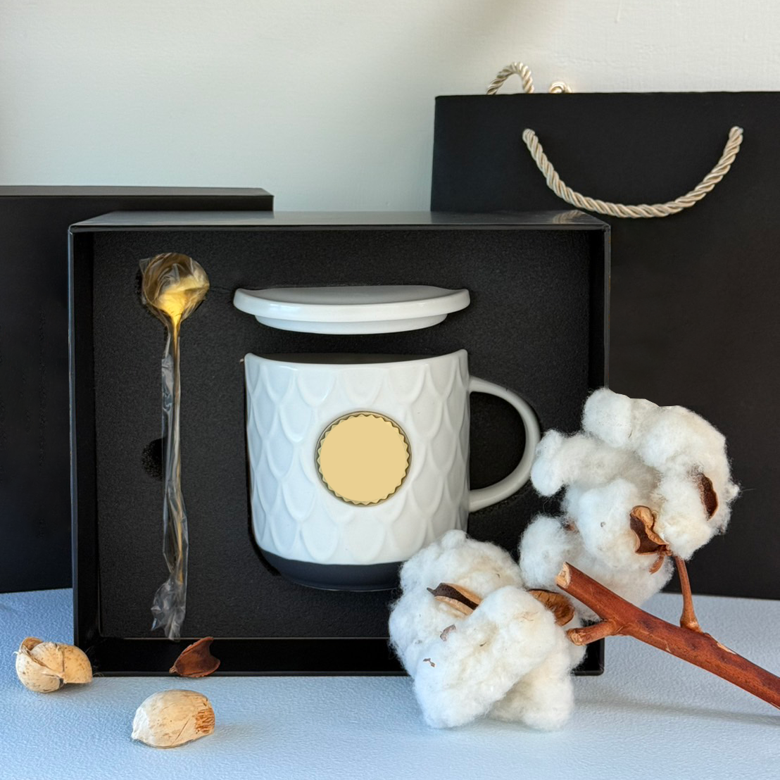 【客製禮品】高級銅片馬克杯禮盒 | 禮品、贈品達人