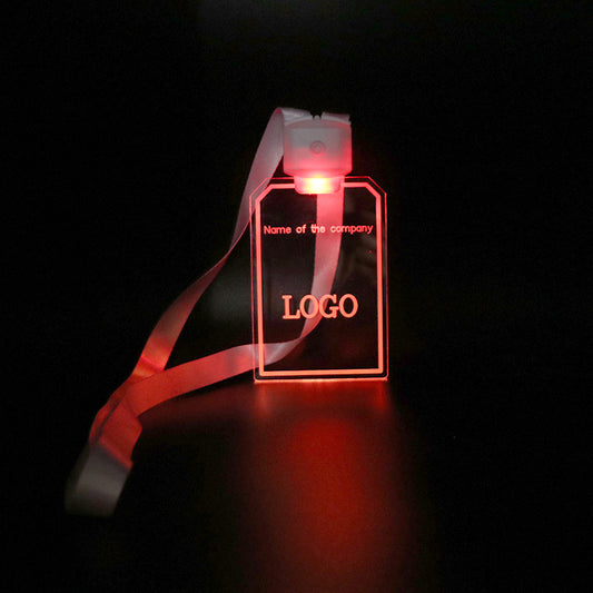 【客製禮品】發光胸牌識別證 | 禮品、贈品達人