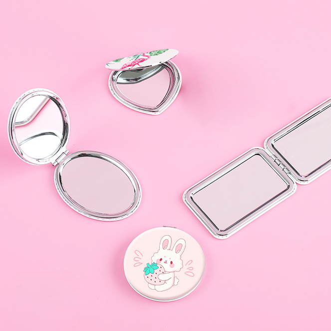 【客製禮品】便攜皮質化妝鏡 | 禮品、贈品達人