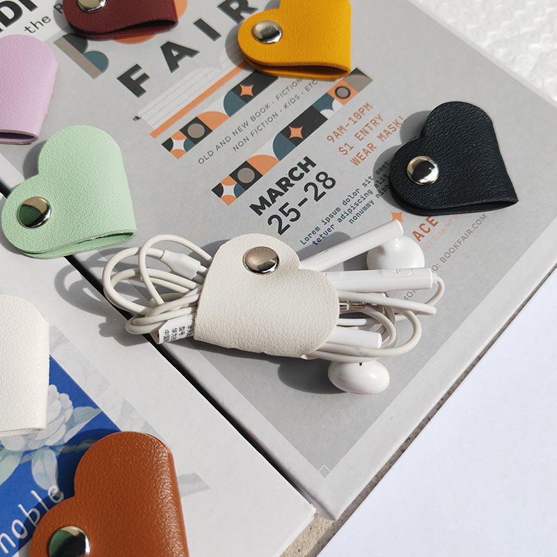 【客製禮品】愛心充電線收納集線器 | 禮品、贈品達人