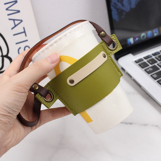 【客製禮品】皮革飲料杯套 | 禮品、贈品達人