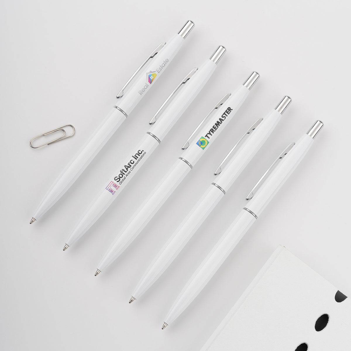 【客製禮品】簡約金屬細桿廣告筆 | 禮品、贈品達人