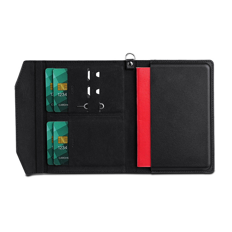 【客製禮品】皮革磁吸護照包 | 禮品、贈品達人