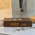 Load image into Gallery viewer, 【客製禮品】多功能無線充木質時鐘 | 禮品、贈品達人

