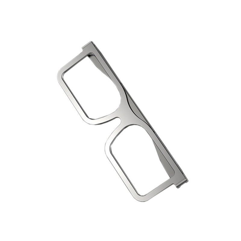 【客製禮品】時尚眼鏡造型鋁合金筆記型電腦散熱摺疊支架