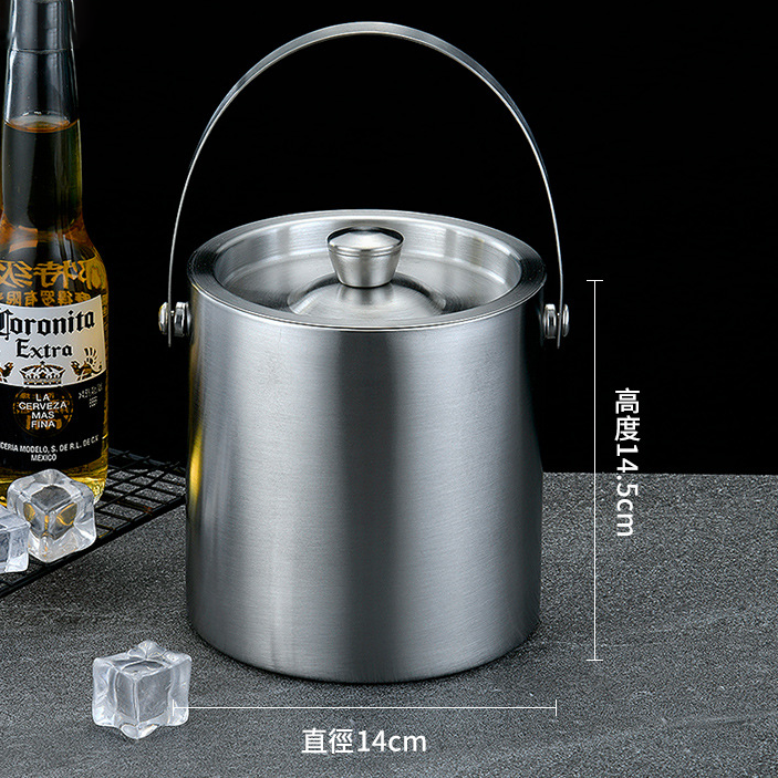 【客製禮品】手提不鏽鋼冰桶1.6L | 禮品、贈品達人