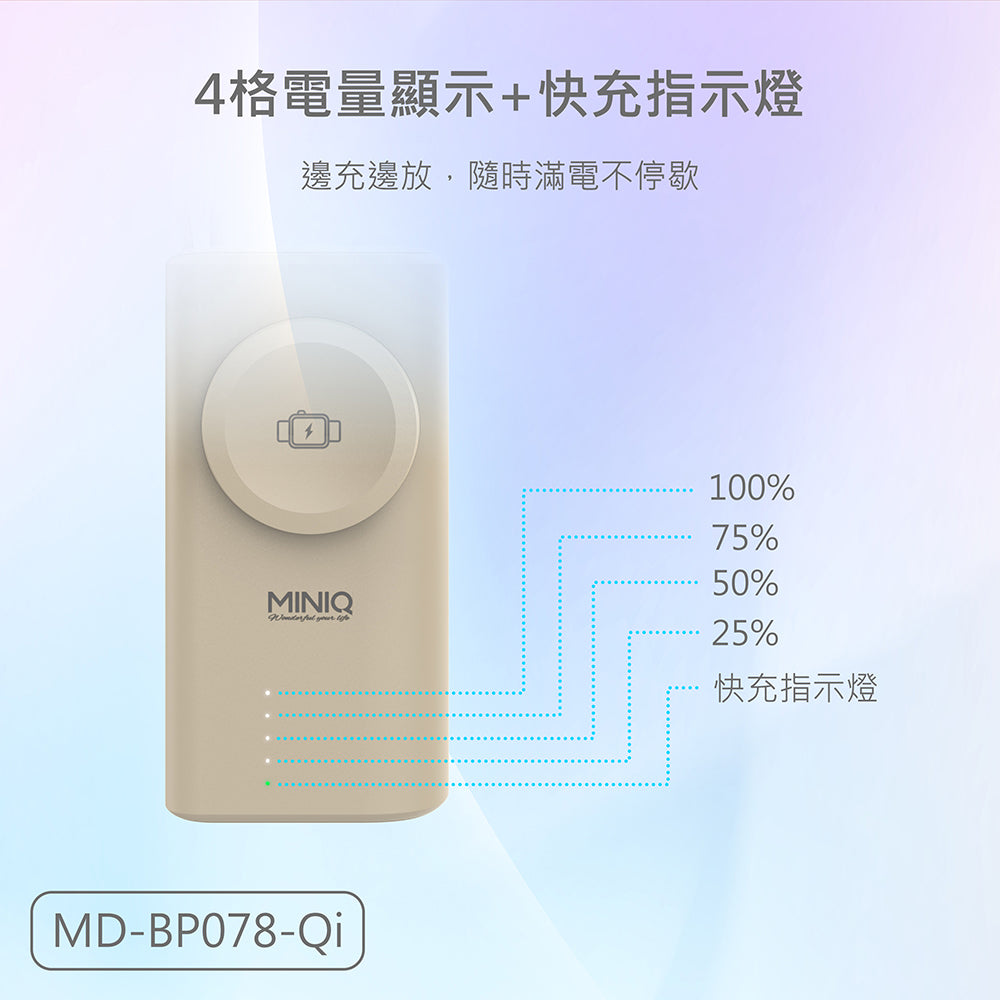 【客製禮品】Qi 膠囊快充行動電源 | 禮品、贈品達人