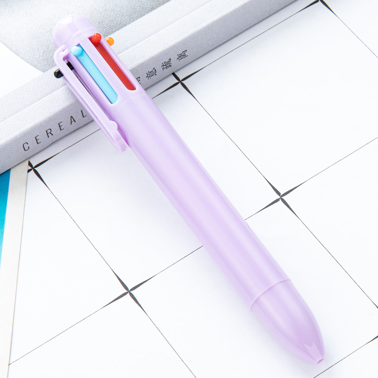 【客製禮品】創意透明6色原子筆 | 禮品、贈品達人