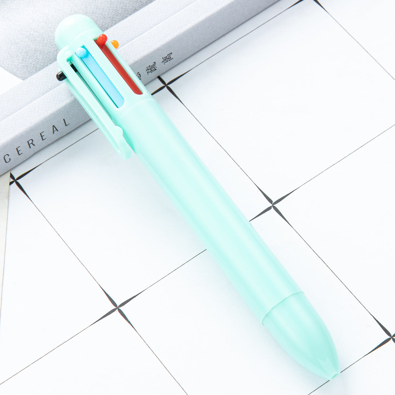 【客製禮品】創意透明6色原子筆 | 禮品、贈品達人