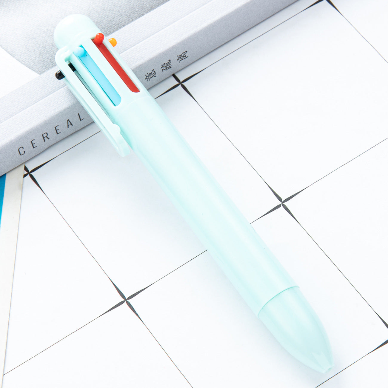 【客製禮品】創意透明6色原子筆 | 禮品、贈品達人