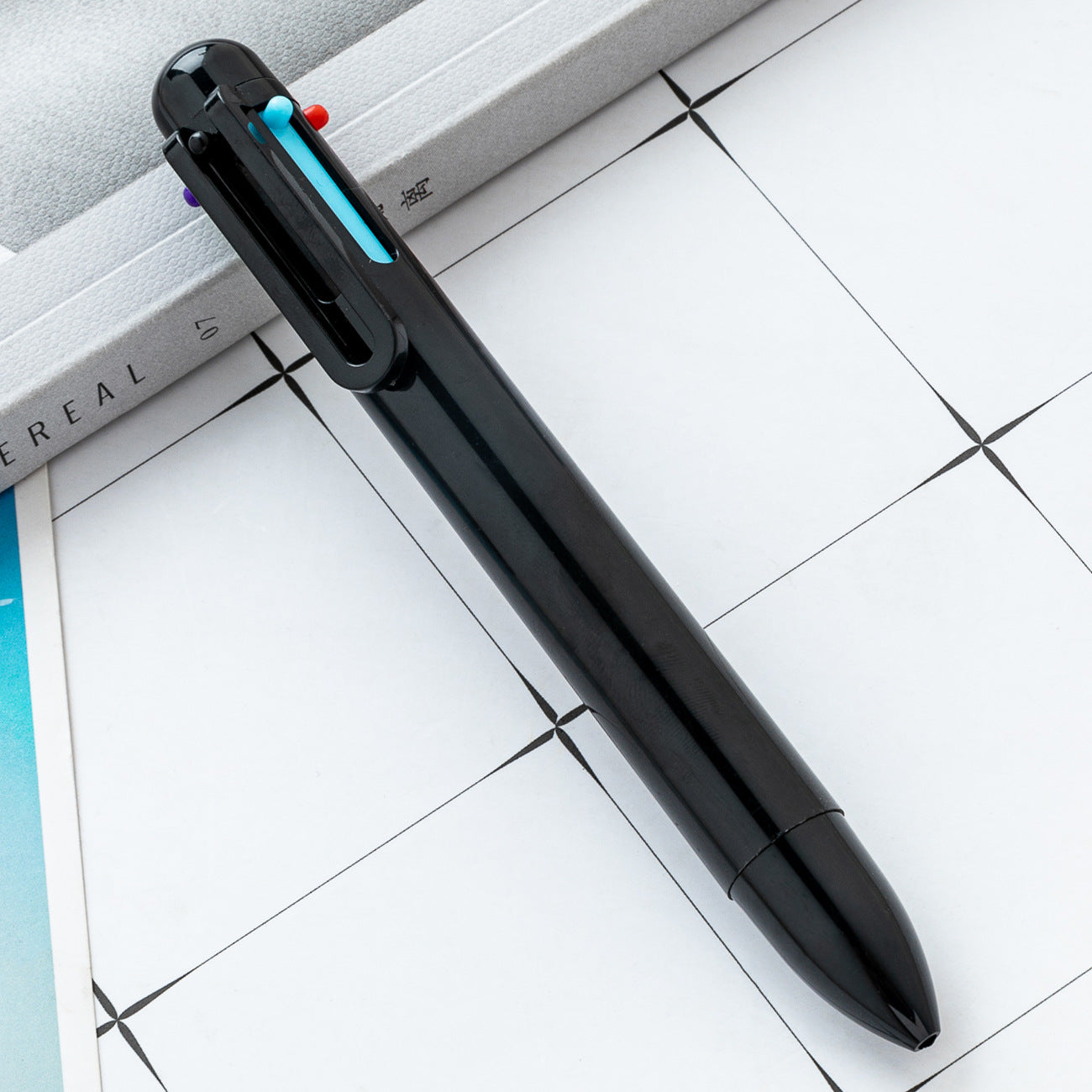 【客製禮品】創意透明6色原子筆 | 禮品、贈品達人