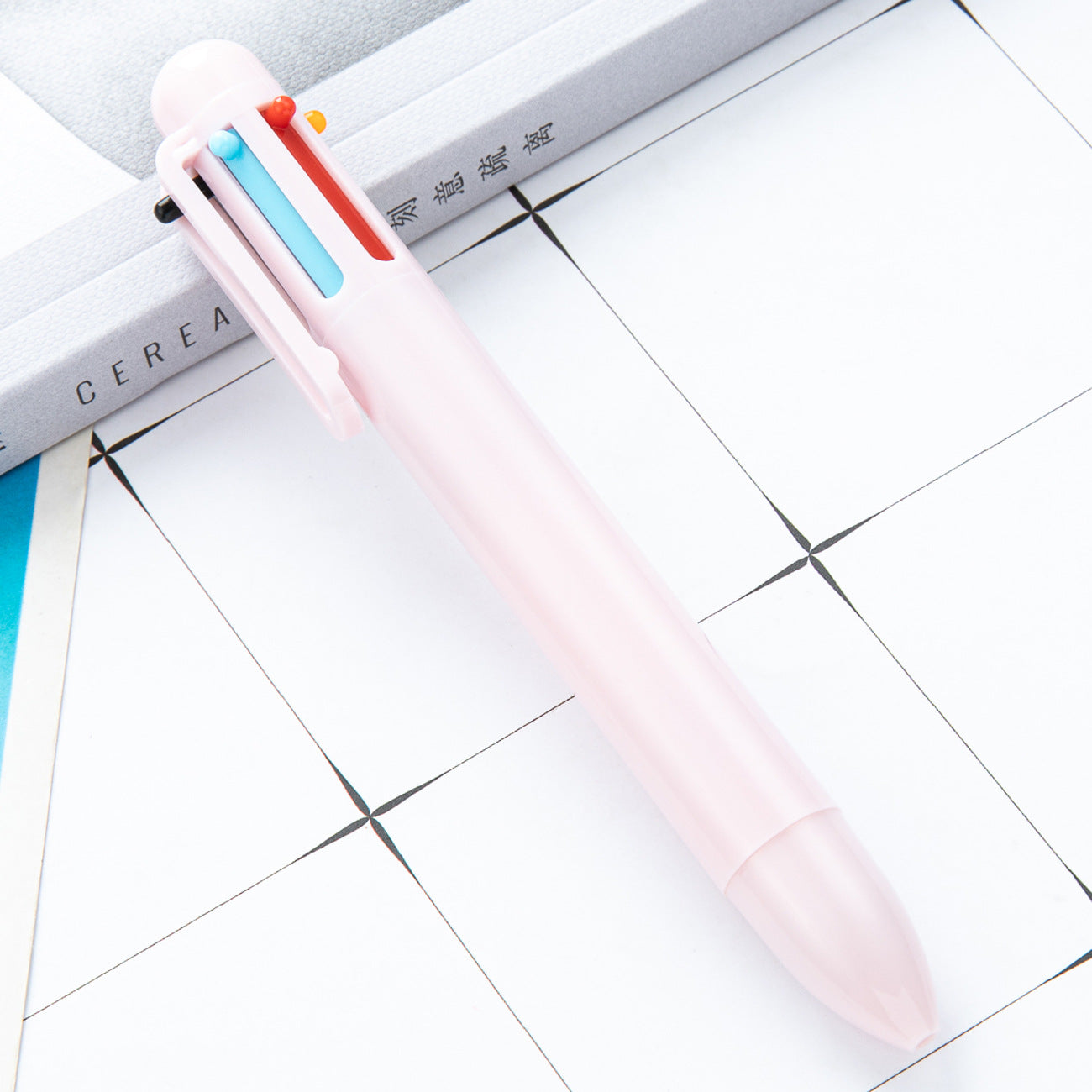 【客製禮品】創意透明6色原子筆 | 禮品、贈品達人