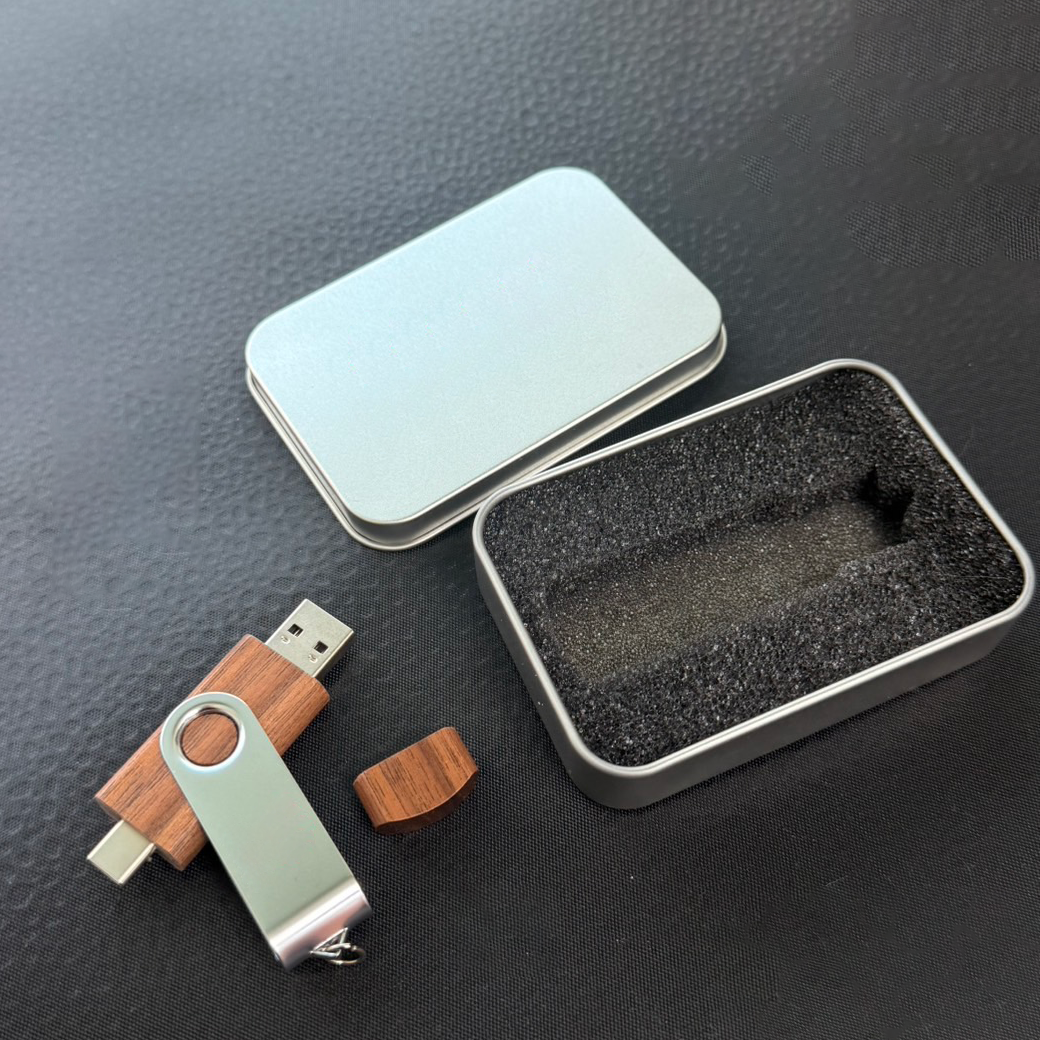 【客製禮品】木頭旋轉隨身碟 | 禮品、贈品達人