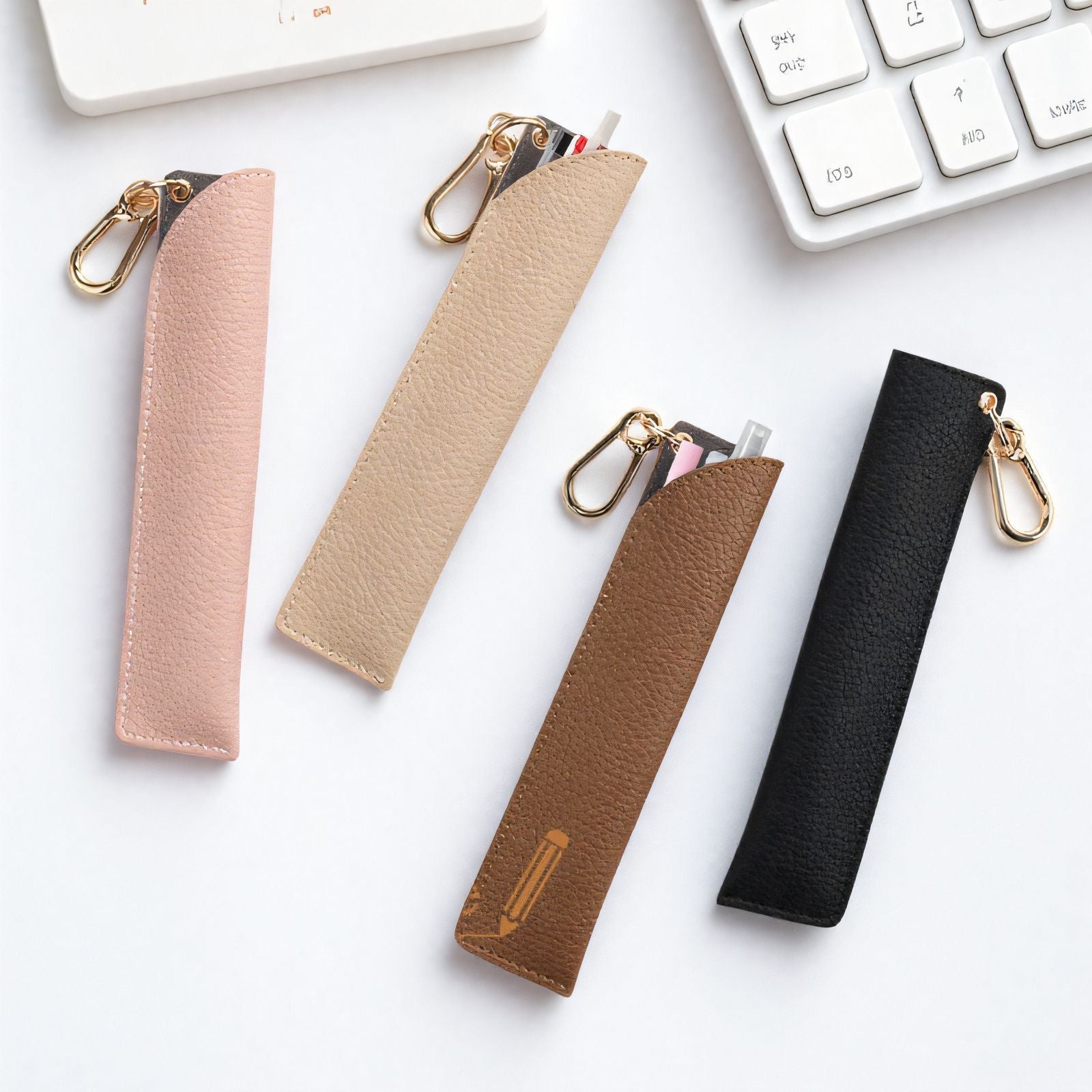 【客製禮品】皮革廣告筆隨身收納袋 | 禮品、贈品達人