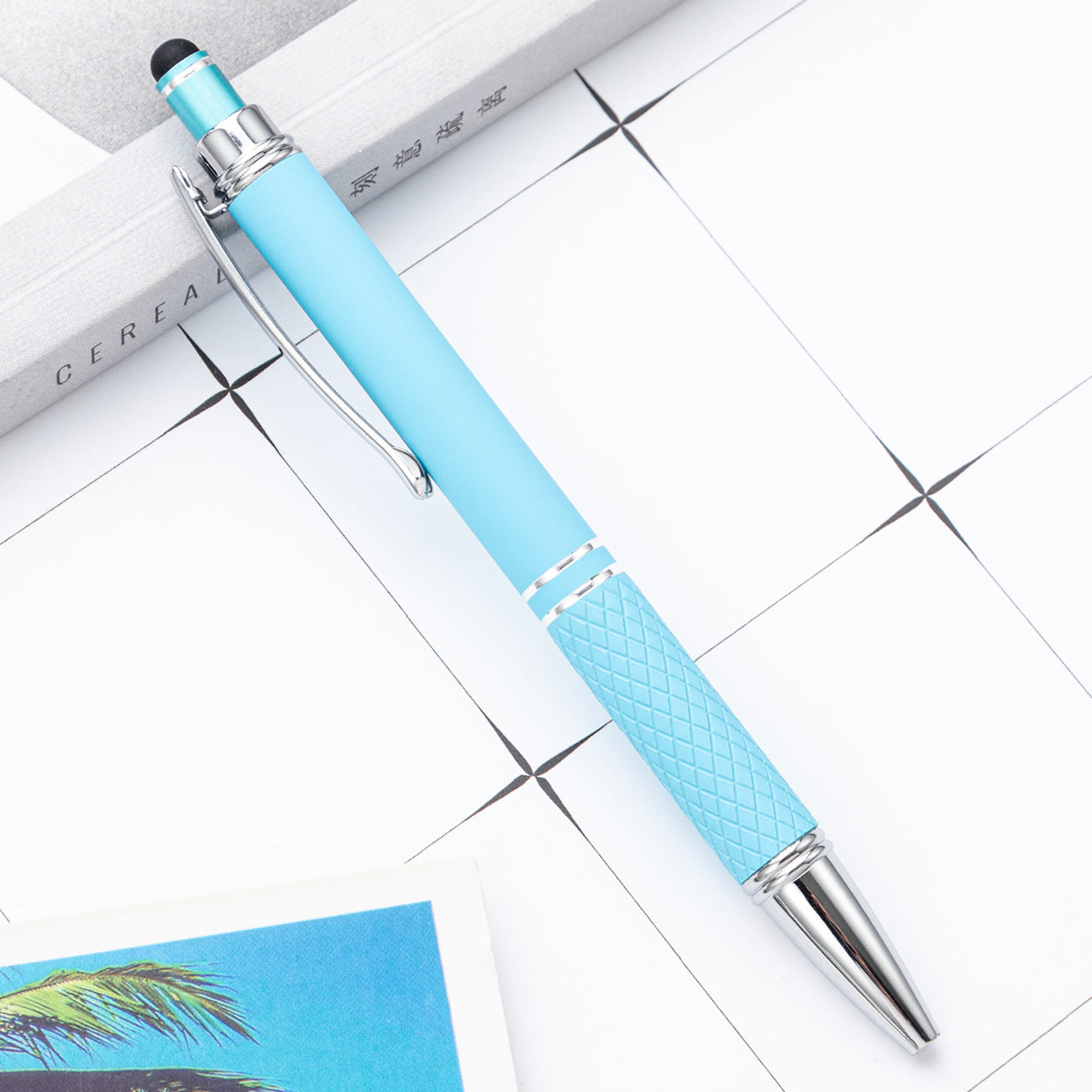 【客製禮品】觸控繽紛按壓廣告筆 | 禮品、贈品達人